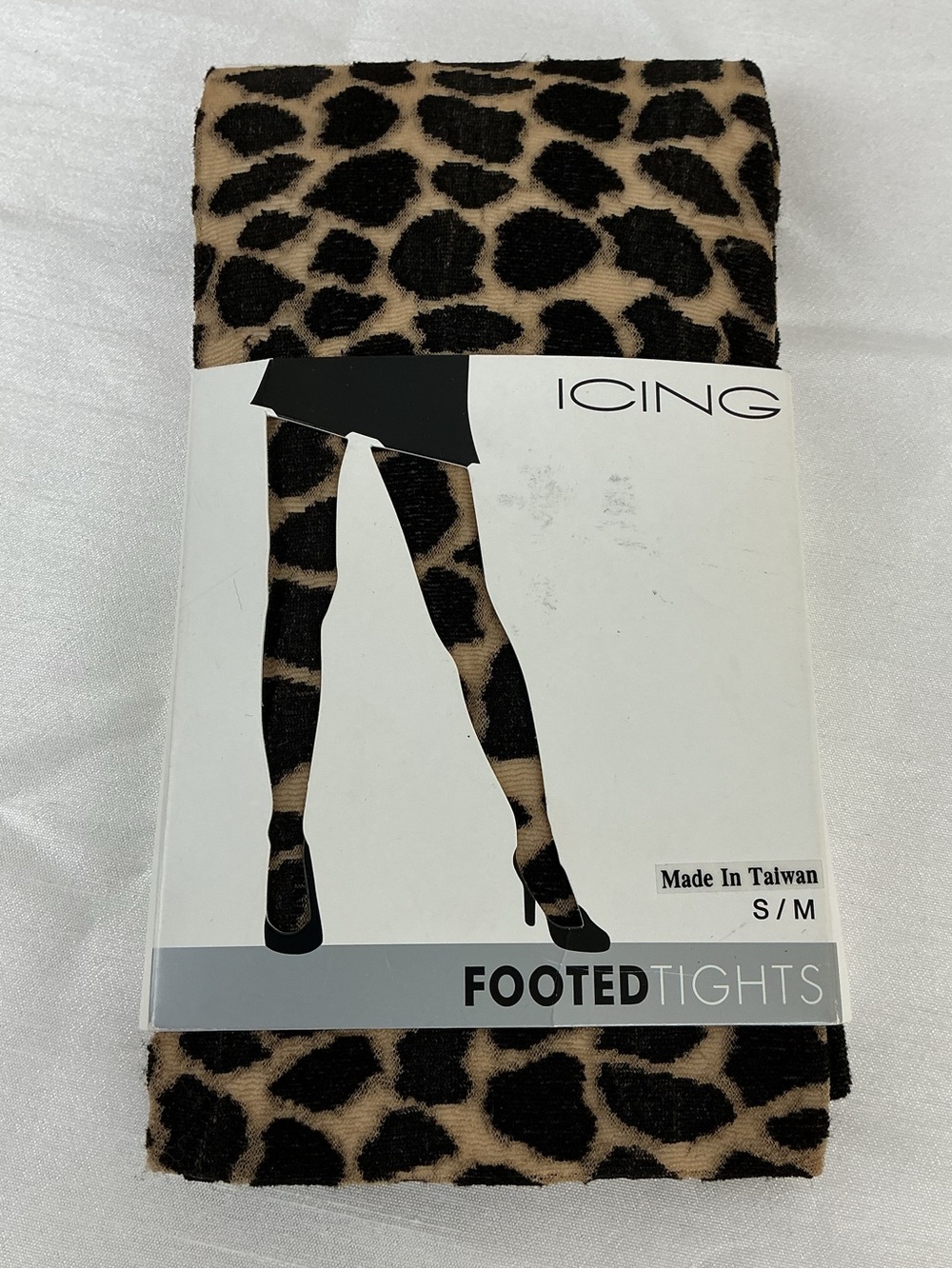 Icing Women’s Giraffe Print Tights Size S/M New